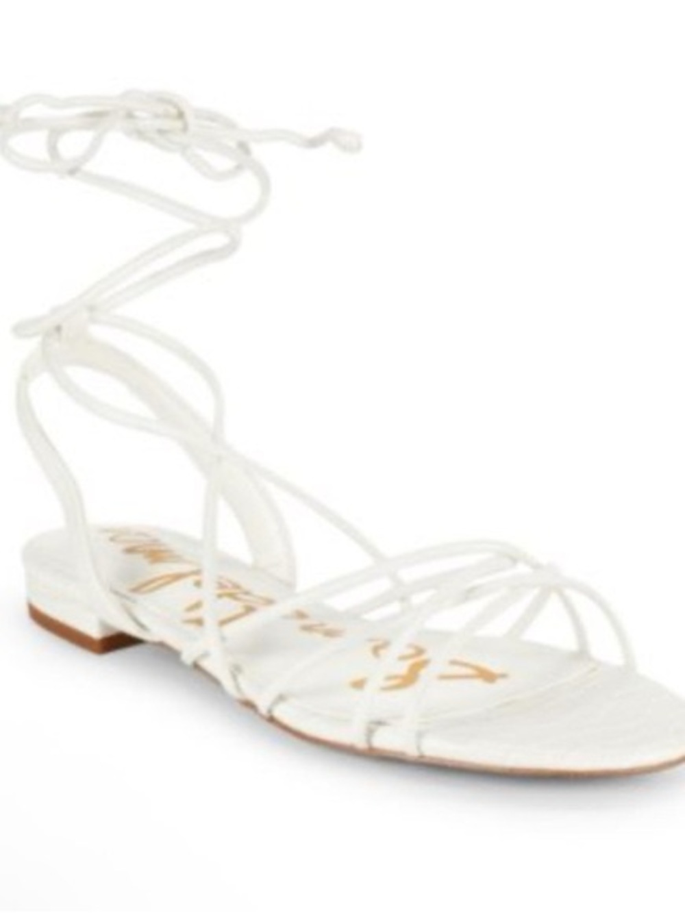 Sam Edelman Cressa Strappy Sandals in White Size 6 1/2